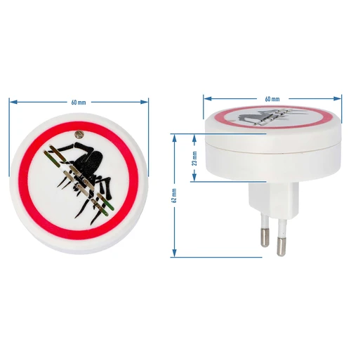 Repellente ad ultrasuoni per ragni - per uso domestico - 6