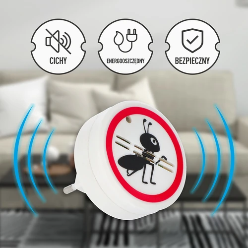 Repellente per formiche ad ultrasuoni - per uso domestico - 10