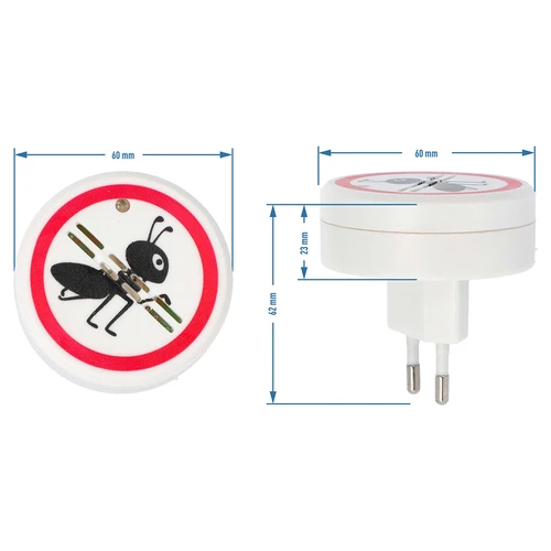 Repellente per formiche ad ultrasuoni - per uso domestico - 6
