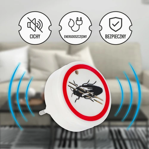 Repellente per insetti a ultrasuoni - per uso domestico - 10