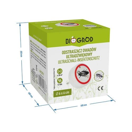 Repellente per insetti a ultrasuoni - per uso domestico - 7