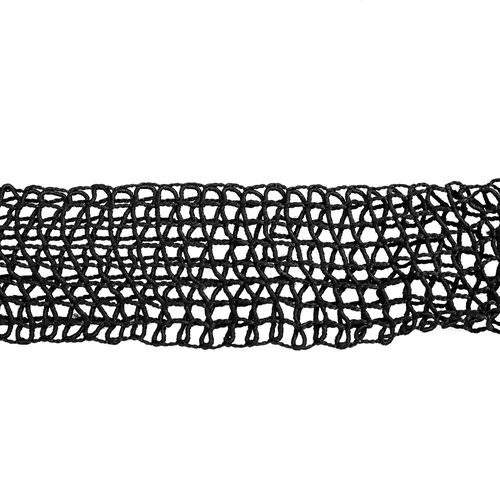 Rete elastica alimentare per salumi, nera, 18 cm x 5 m, resistente al calore fino a 220°C - 2