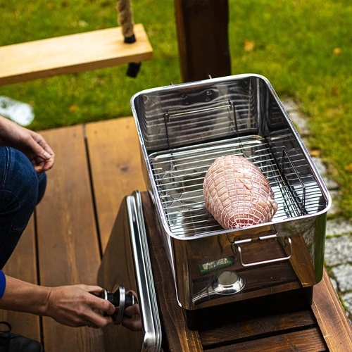 Rete elastica per salumi 18 cm x 3 m, resistente al calore fino a 220°C - 7