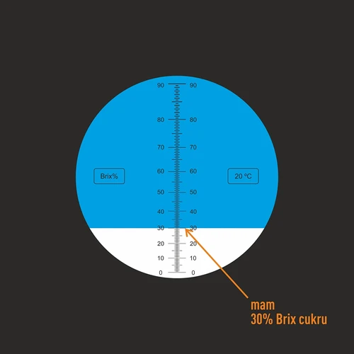 Rifrattometro per idromele - 8