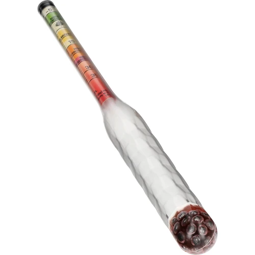 Saccarometro infrangibile con provetta, campo di misura: -5-35°Blg - 2