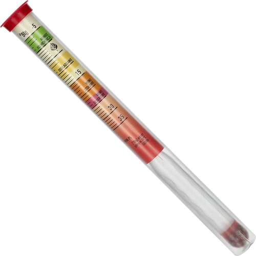 Saccarometro infrangibile con provetta, campo di misura: -5-35°Blg - 3