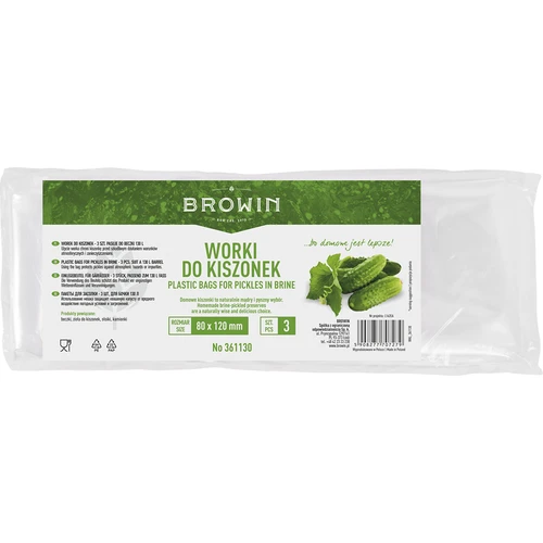 Sacchi per fermentazione - per botte da 130 L - 3 pezzi