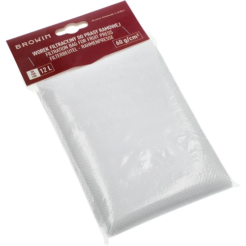 Sacco filtrante per pressa a telaio 12 l 60g/cm2 - 3