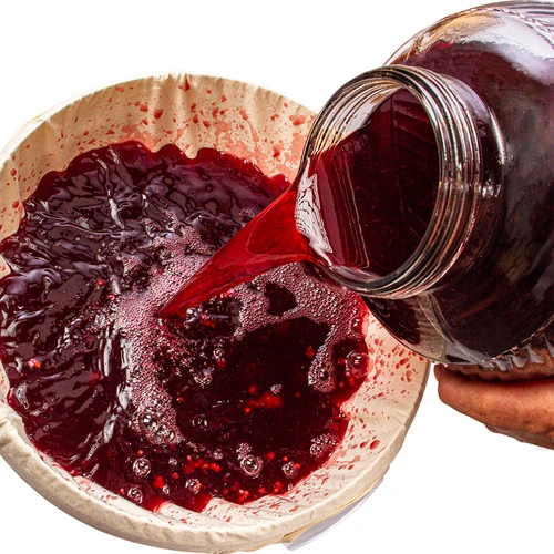 Sacco per filtrare liquori e infusi con fondo rinforzato - 5