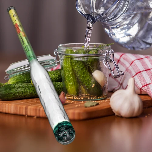 Salinometro infrangibile con provetta, campo di misura: 0-300 g/L di sale - 8