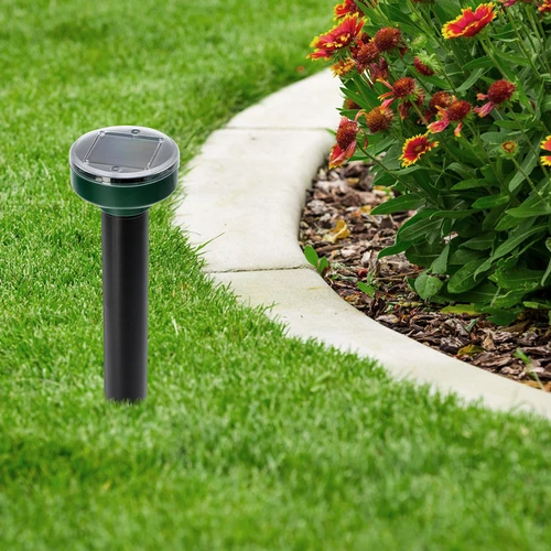 Scacciatalpe solare – protezione del giardino efficace, sicura e rispettosa degli animali, set da 4 pezzi - 14