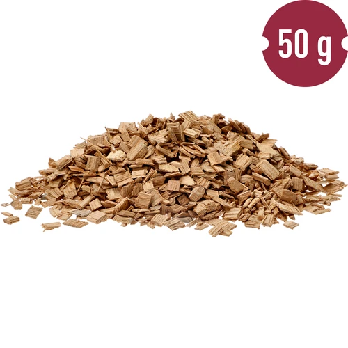 Scaglie di rovere naturali per aromatizzare gli alcolici (whisky, vino bianco), 50 g - 5