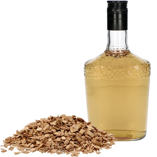 Scaglie di rovere naturali per aromatizzare gli alcolici (whisky, vino bianco), 50 g - 4
