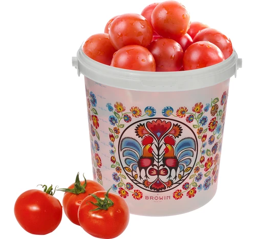 Secchio alimentare GWIOZDA - con coperchio, 10 L - 7