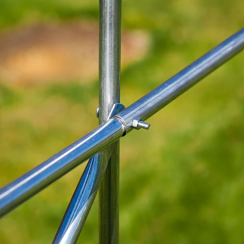 Serra da giardino (a tunnel in telo) 2x4,5x2 m - 3