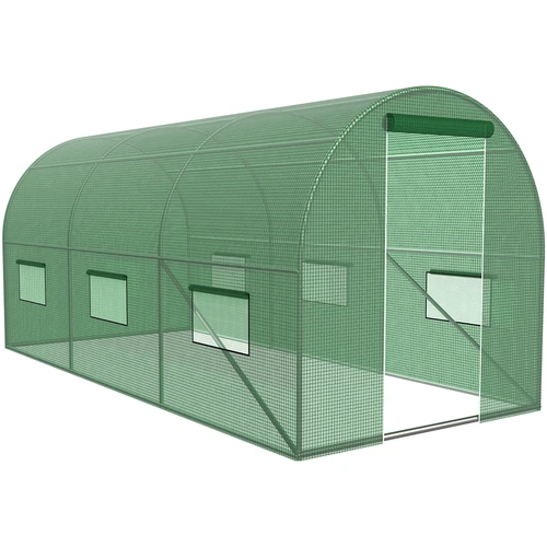 Serra da giardino (in plastica) 2x4,5x2 m - 13