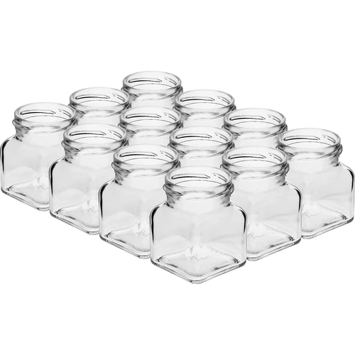 Set 12 x barattolo 120ml + 30 etichette per spezie - 4