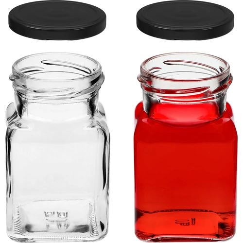 Set 12 x barattolo 150ml + 30 etichette per spezie - 8