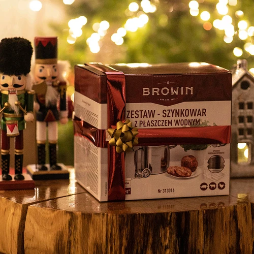 Set con camicia d'acqua - cuoci-prosciutto 1,5 kg + pentola - 29