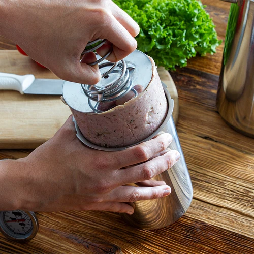 Set con camicia d'acqua - cuoci-prosciutto 1,5 kg + pentola - 21