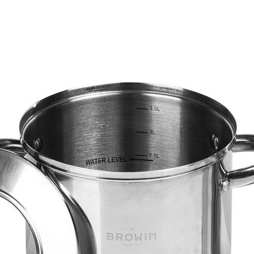 Set con mantello d'acqua - pressa per prosciutto 1,5 kg + pentola - 4