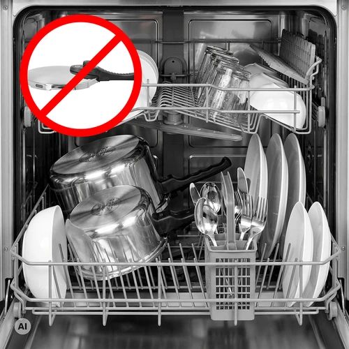 Set di pentole a pressione in acciaio inox, 4 e 6 L - 9