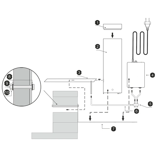 Set dragON per affumicatoi - moduli IQ con Wi-Fi e generatore di fumo JET 1 LONG - 8