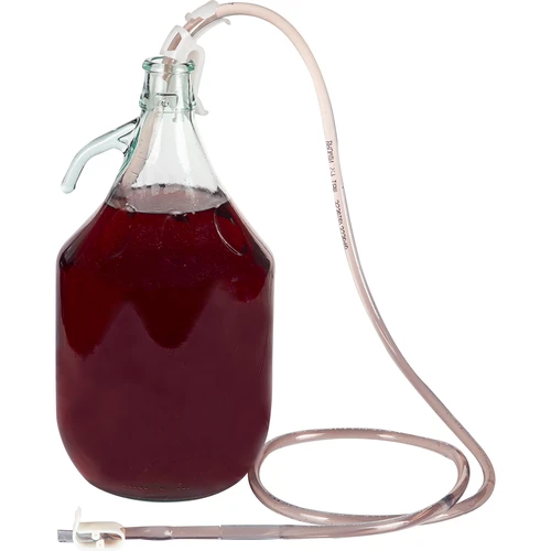 Set per travaso del vino con manico e morsetto - 4