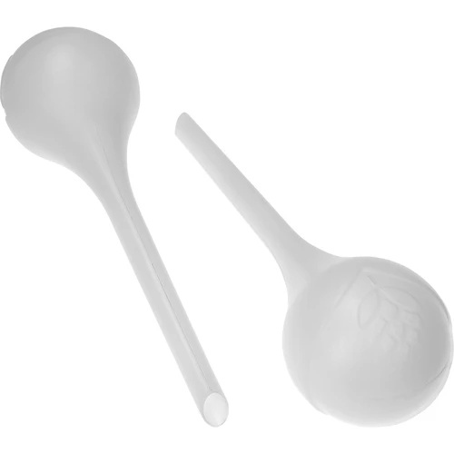 Sfere autoirriganti per piante, bianche semitrasparenti, 400 ml, confezione da 4 - 2