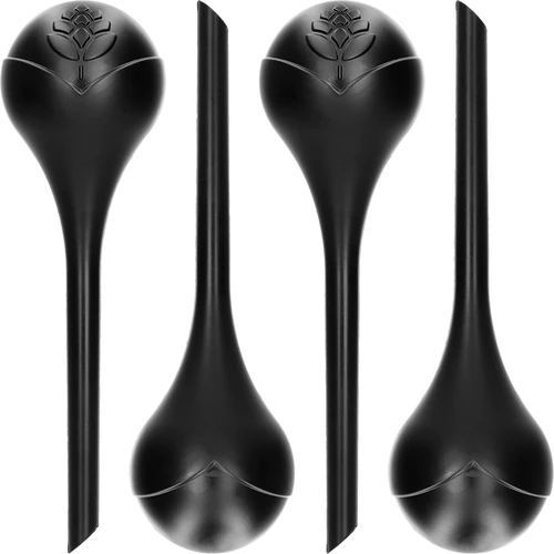 Sfere di irrigazione per piante, nere opache, 400 ml, 4 pezzi  - 1 