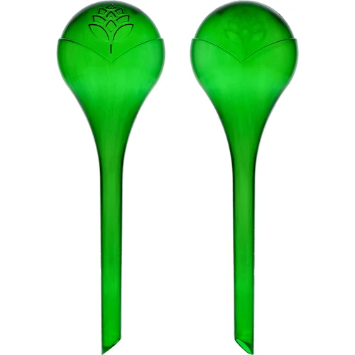 Sfere di irrigazione per piante, verdi trasparenti, 400 ml, 2 pezzi  - 1 