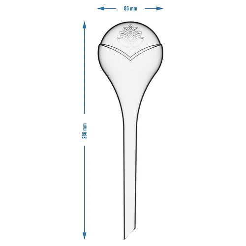 Sfere di irrigazione, trasparenti, 400 ml, 4 pezzi - 5