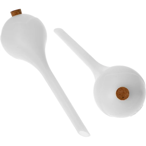 Sfere irriganti per piante, bianche semitrasparenti con tappo, 400ml, 4 pezzi - 2