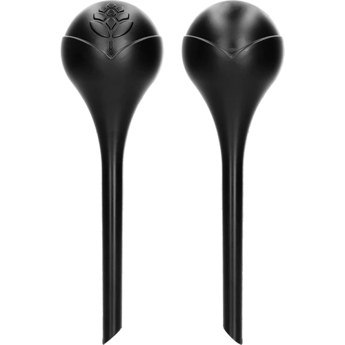 Sfere irriganti per piante, nere opache, 400 ml, 2 pezzi.