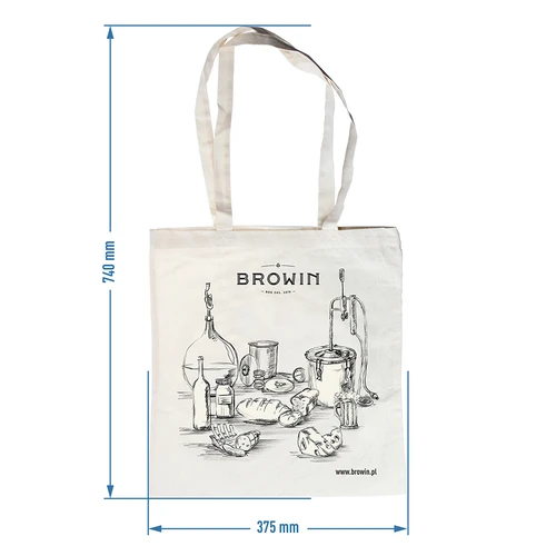 Shopper in cotone - illustrazione conserve fatte in casa - 2