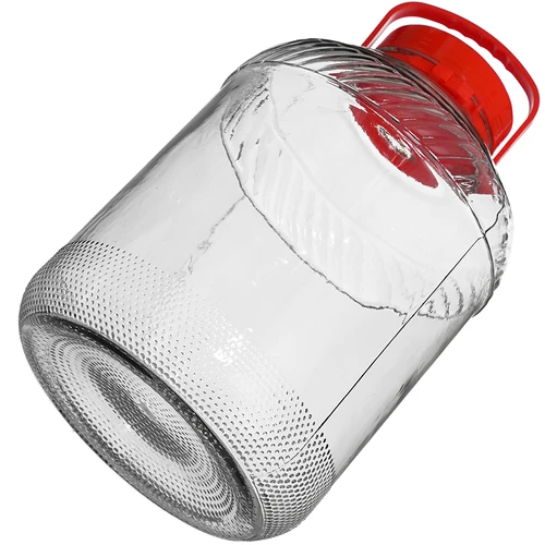 Słoik 15 L z plastikową pokrywą - 4
