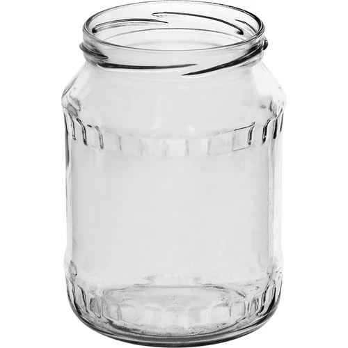 Słoik TO 720 ml z zakrętką kolorową fi 82/6 - 6 szt. - 4