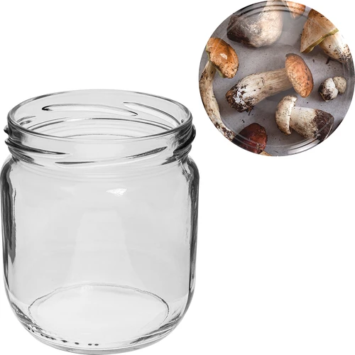 Słoik TO Gurken 425 ml zakrętką kolorową fi 82/6 - 6 szt. - 8