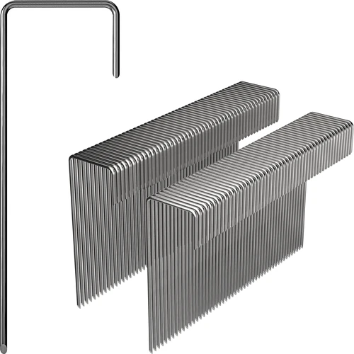 Spilli per tessuto non tessuto, in acciaio tipo L - 100 pezzi - 2