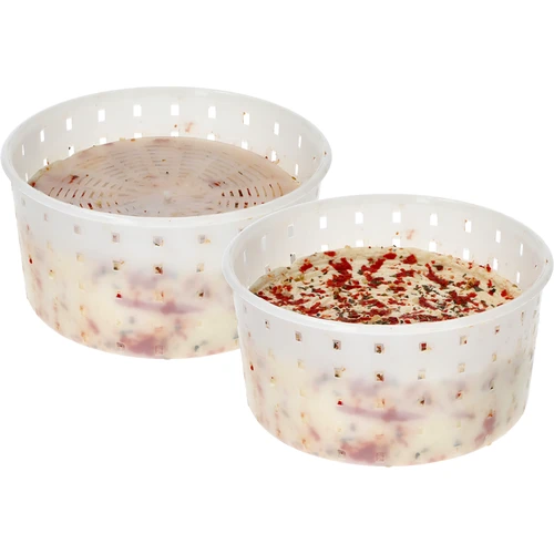 Stampo per formaggio rotondo Ø 13 x 7 cm per 800 g - 4