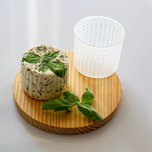Stampo per formaggio rotondo Ø 8,4 x 7,4 cm per 250 g - 2
