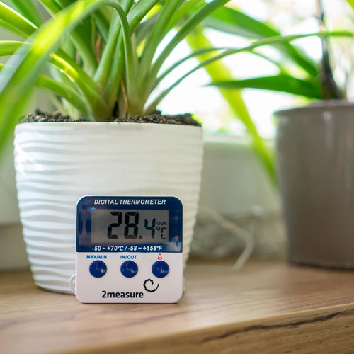 Stazione meteo – elettronica, con sonda, bianca - 5