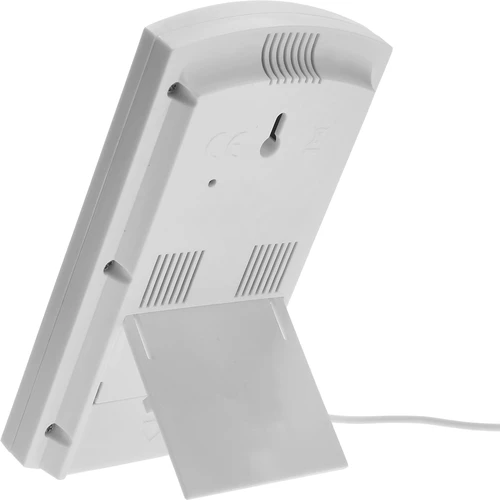 Stazione meteo elettronica con sonda, bianca - 3