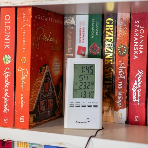 Stazione meteo – elettronica, con sonda, bianca - 6