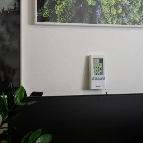 Stazione meteo – elettronica, con sonda, bianca - 7