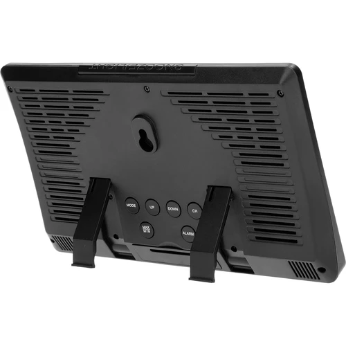 Stazione meteo elettronica – senza fili, con sensore, nera - 5