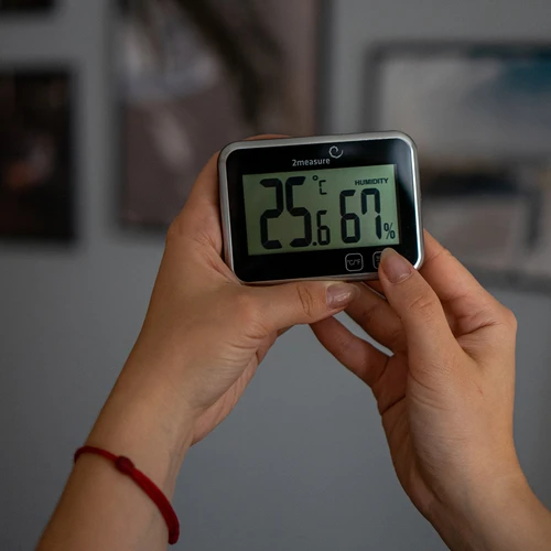 Stazione meteo – elettronica, senza fili, nera - 9