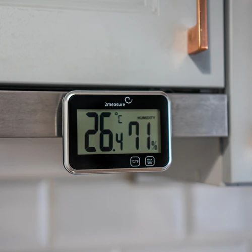 Stazione meteo – elettronica, senza fili, nera - 10