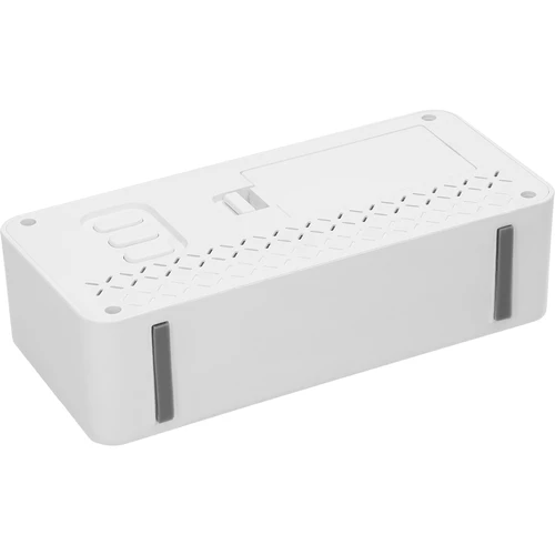 Stazione meteo elettronica Soens - bianca, con orologio e calendario - 4