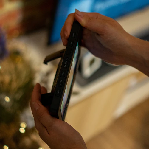 Stazione meteo RCC, DCF – elettronica, retroilluminata, senza fili, con sensore, nera - 15